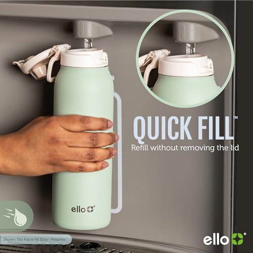 Pop & Fill 40oz Stainless Water Bottle