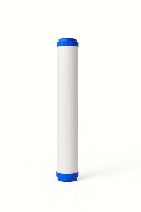 LiquaGen Polyphosphate Water Filter – Slow PHOS Media for Limescale, Rust & Corrosion | Pre-Filter for Water Heaters, Boilers, Ice Machines, Coffee Makers & Vending Systems (1, 2.5" x 20")