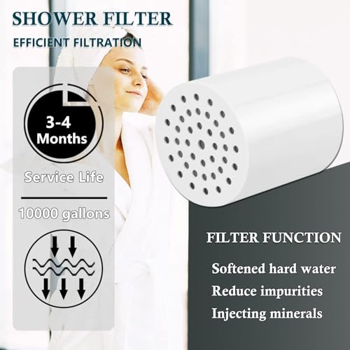 Replacement Shower Filter Cartridge for WEAQUA