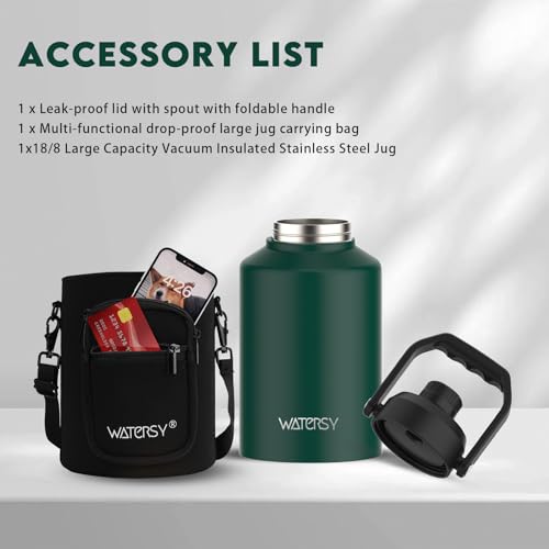 Half Gallon Water Bottle Insulated