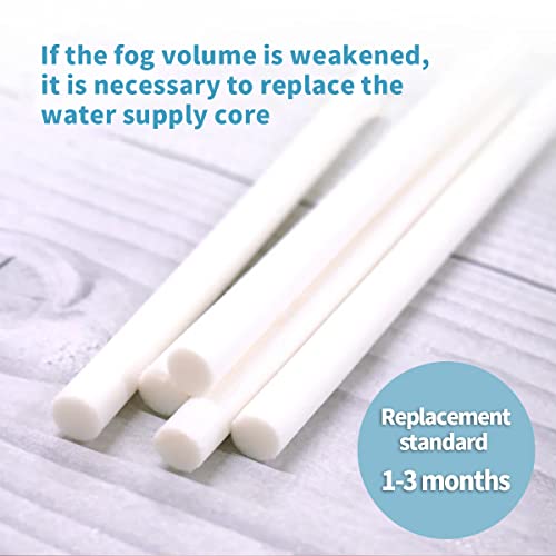 10 Pieces Humidifier Sticks Cotton Filter Refill Sticks Filter Replacement Wicks USB Humidifier Replacement Parts for Humidifier Car Humidifier Replacement Parts Can be cut (10 Count)