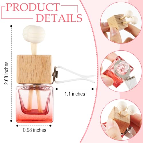 30 Pcs Car Diffuser Vent Clip Empty Bottles (8 Fl Oz)