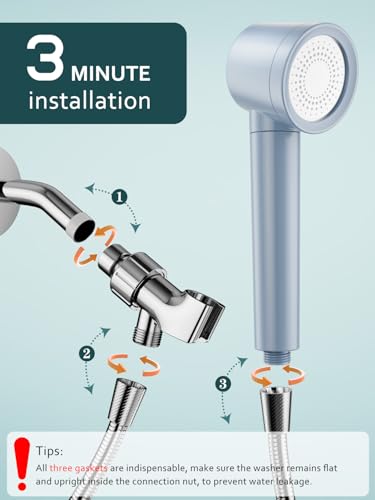 Filtered Shower Head with Handheld