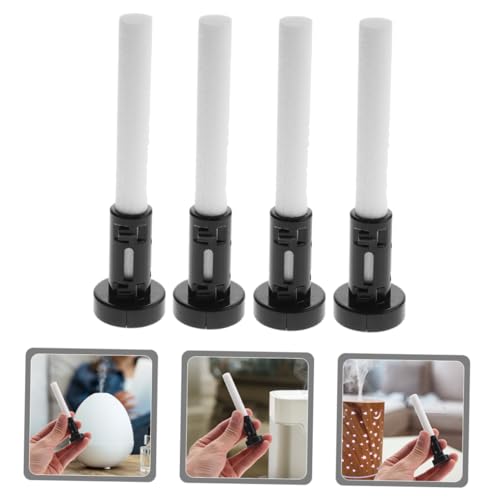 4sets Humidifier Cotton Stick Rack Plastic Base for Home Humidifier Replacement Cotton Holder Stand
