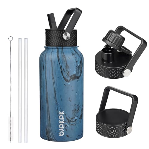 27oz Insulated Water Bottle with Straw Lid