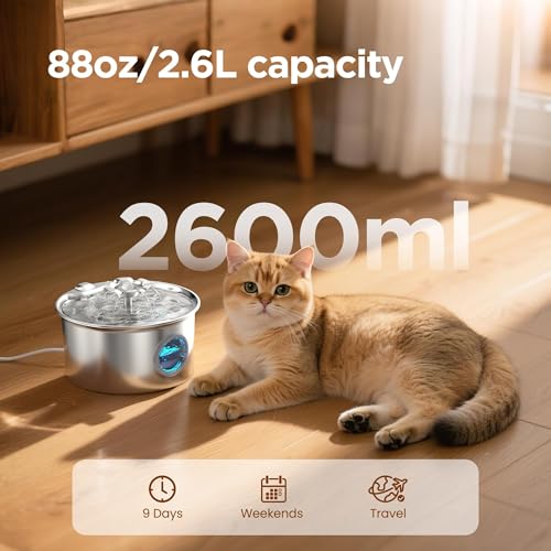 Pet Water Fountain Stainless Steel