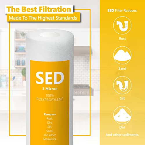 1 Pack Sediment Water Filter Replacement