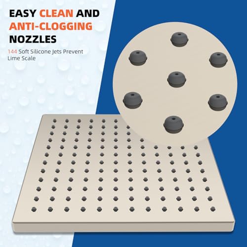 cUPC Certified High Pressure 12'' Rain Shower Head