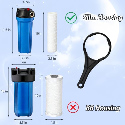 Water Filter Wrench for Big Blue Style Filter Housings Easy