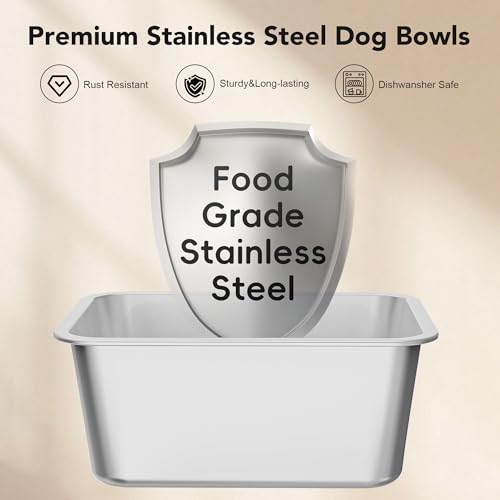 10L Stainless Steel Dog Water Bowl
