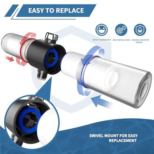 Replacement Filter Set Compatible with Weddell Duo Shower Water Filtration (6 Count)