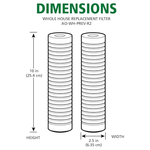 2.5"x10" 5 Micron Universal Sediment Filter (2 Count)