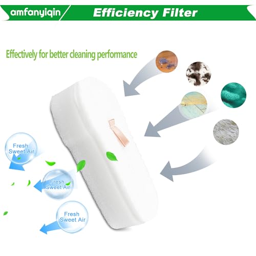 Filter Replacements Compatible with Shark Vacuum HZ2000 HZ2002 HZ251 HZ602 HH200 HH202 HH205 HZ602 HZ702 UV580 QS2000QBK QS2000QBL (4 Count)