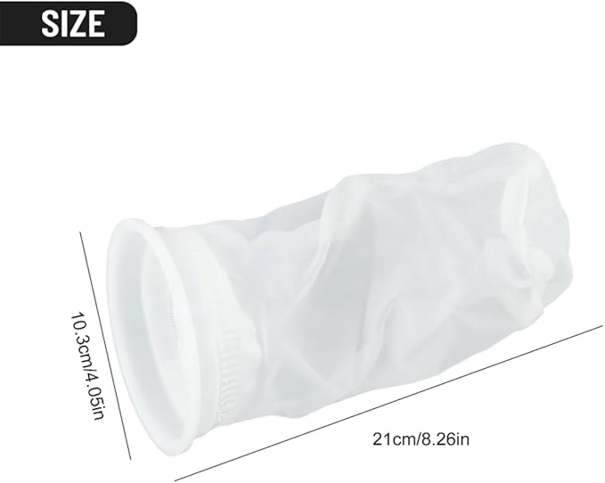 2Pcs IBC Nylon Filter Washable Venting Ton Barrel Cover Tote Tank Lid Garden Water Irragtation Filters Mesh IBC Ton Barrel Accessories, Suitable for Home and Garden