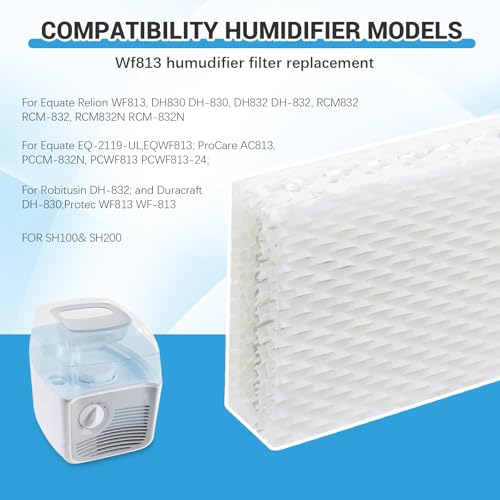 WF813 Humidifier Filter Compatible with Equate EQWF813