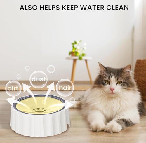 Dog Small Animals Water Bowl No Spill 70oz