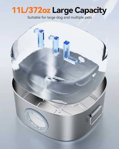 Dog Water Fountain Stainless Steel