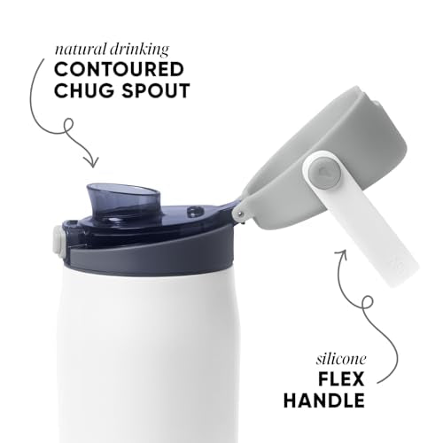 Insulated Sport Water Bottle with Chug Lid