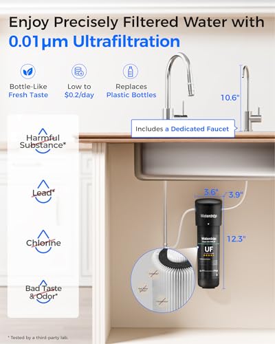 10UB UF 0.01 μm Ultra Filtration Under Sink Water Filter System