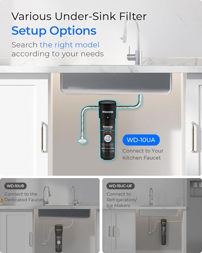 10UA Under Sink Water Filter System with 2 Filters (2 Count)