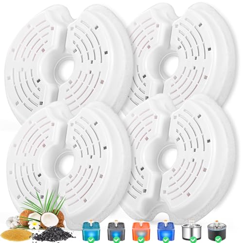 Cat Water Fountain Filters for 84oz (4 Count)