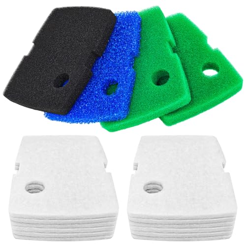 Canister Filter Media Compatible with Penn Plax Cascade 1200 (16 Count)