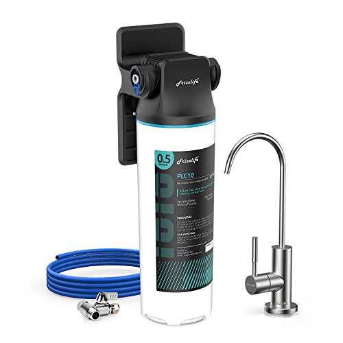 SW10F Under Sink Water Filter System with Brushed Nickel Faucet