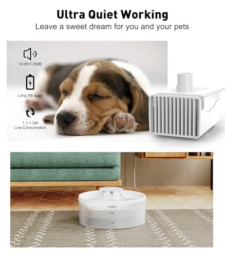 DF10 Dog Water Fountain Replacement Pump for Cats