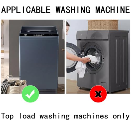 6 PCS Hair Filter Bag Floating Lint Catcher for Washing Machine Pet Hair Catcher Reusable Washing Hair Filter Cleaning Mesh Bag Dog Cat Hair Remover for Laundry (6 Count)