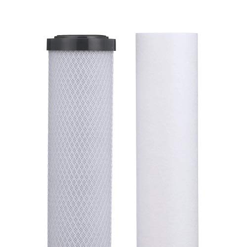 LCV 2 Stage Filter Kit Sediment and Carbon Block 2