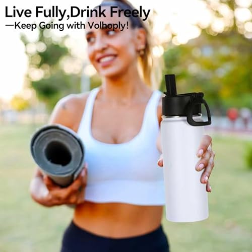 Kids Insulated Water Bottle with Straw