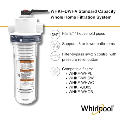 10 x 2.5 Inch Whole House Water Filtration System WHKF