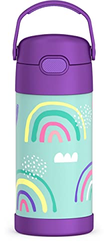 FUNTAINER Water Bottle with Straw