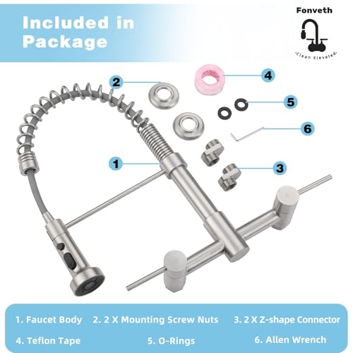 Wall Mount Kitchen Faucet