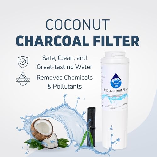 2 Pack Replacement for KitchenAid KFCS22EVMS Refrigerator Water Filter (2 Count)