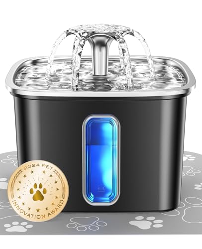 Innovation Award Winner Stainless Steel Cat Water Fountain