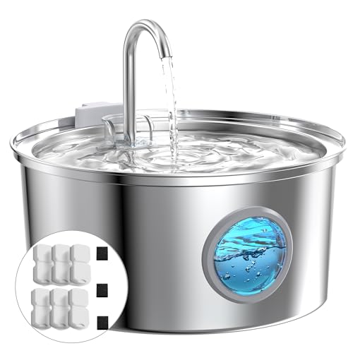 Cat Fountains for Drinking Stainless Steel