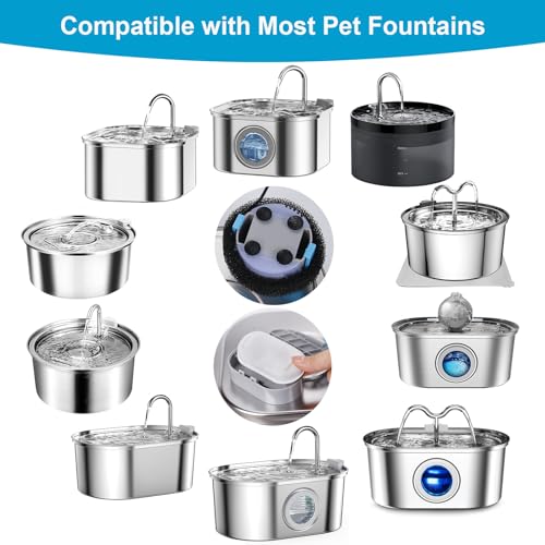 Cat Water Fountain Filters for 108 (16 Count)