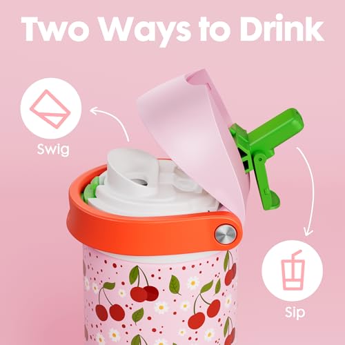 18 oz Insulated Water Bottle for Kids