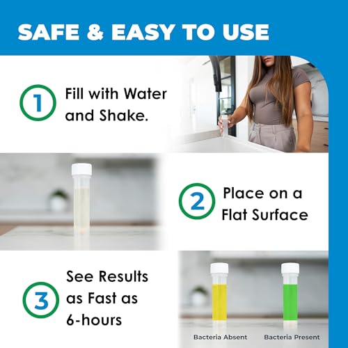 14-in-1 DIY Ultimate Drinking Water Test Kit – Includes The #1 Selling Lead & Bacteria Test Kits + 12 Additional Parameters – City Tap or Well Water