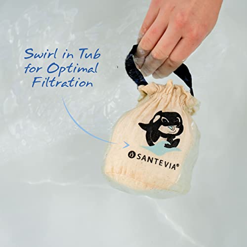 Organic Cotton Bath Faucet Filter by Santevia