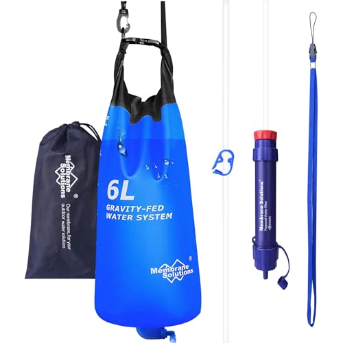 6L Gravity Water Filter Pro for Group Camping