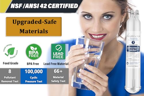 FILTER3 4396841 Refrigerator Water Filter Replacement Compatible with 4396841 4396710 EDR3RXD1 EDR3RXD1B Filter 3 P1WB2 P2RFWG2