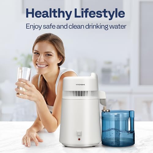 1.6 Gallon 6L 900W Water Distiller Countertop