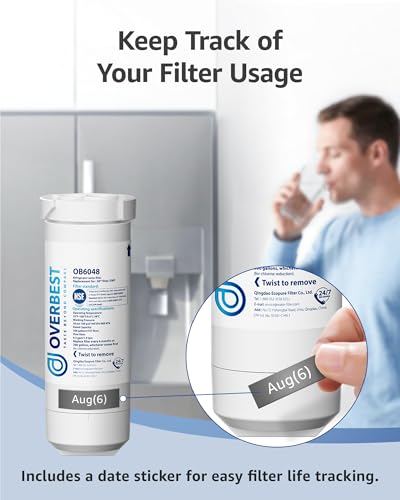 XWF Water Filter Replacement for GE® WR17X30702 (3 Count)