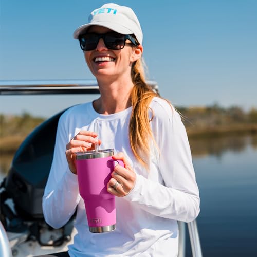 Rambler 35 oz Tumbler with Handle and Straw Lid