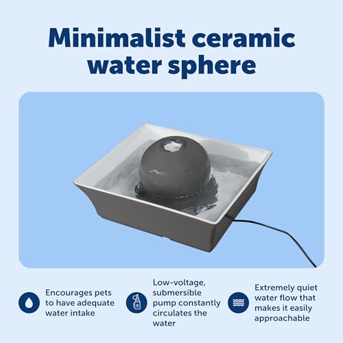Drinkwell Ceramic Pet Water Fountain (4 Count)