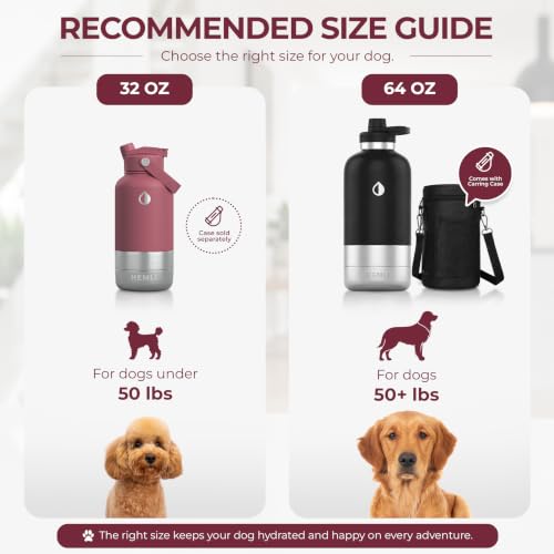 32 oz. Dog Water Bottle