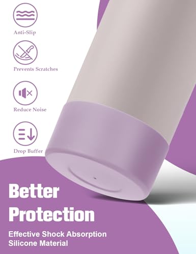 2PCS Silicone Boot for Owala FreeSip Water Bottle 32oz (2 Count)