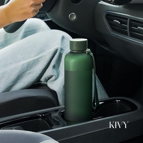 Slim Water Bottle 32oz [Lightweight & Shatterproof]